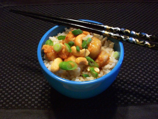 Springfield style cashew chicken