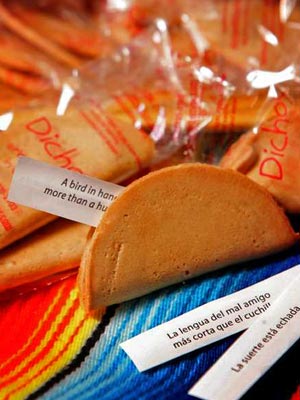 Mexican fortune cookies, dichos